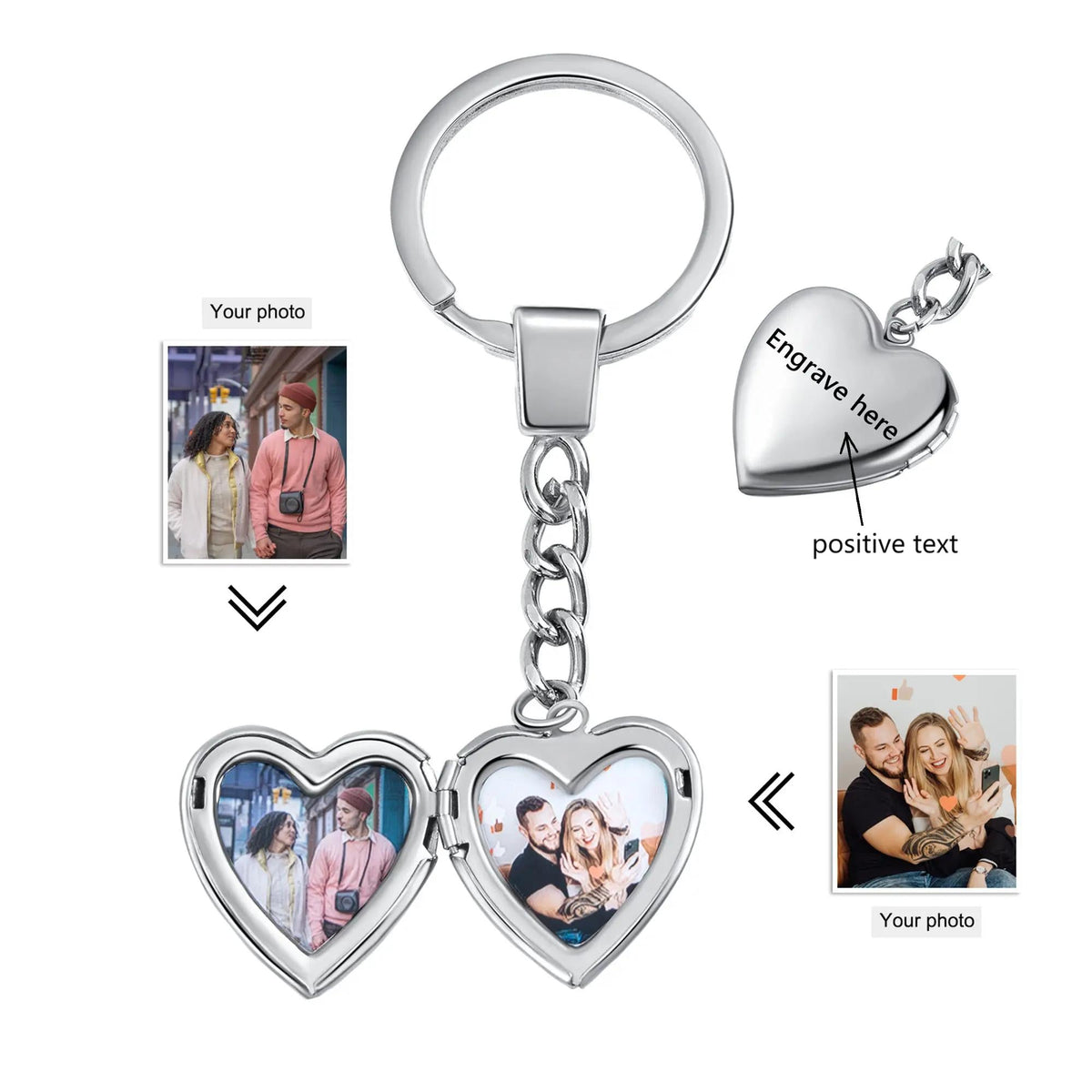 Custom Photo Keychain