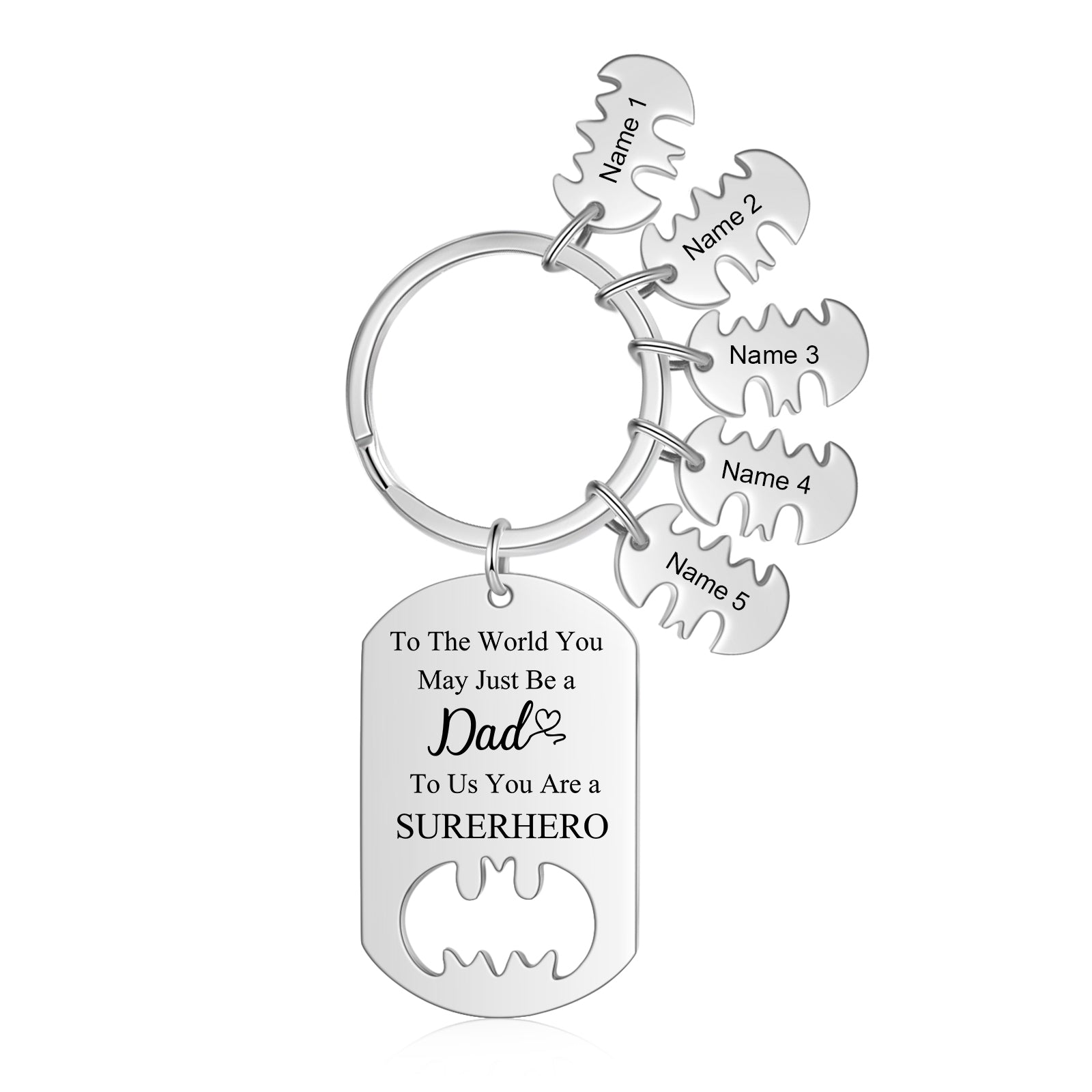 Custom Stainless Steel Keychain