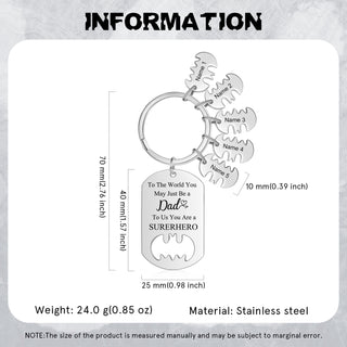 Custom Stainless Steel Keychain