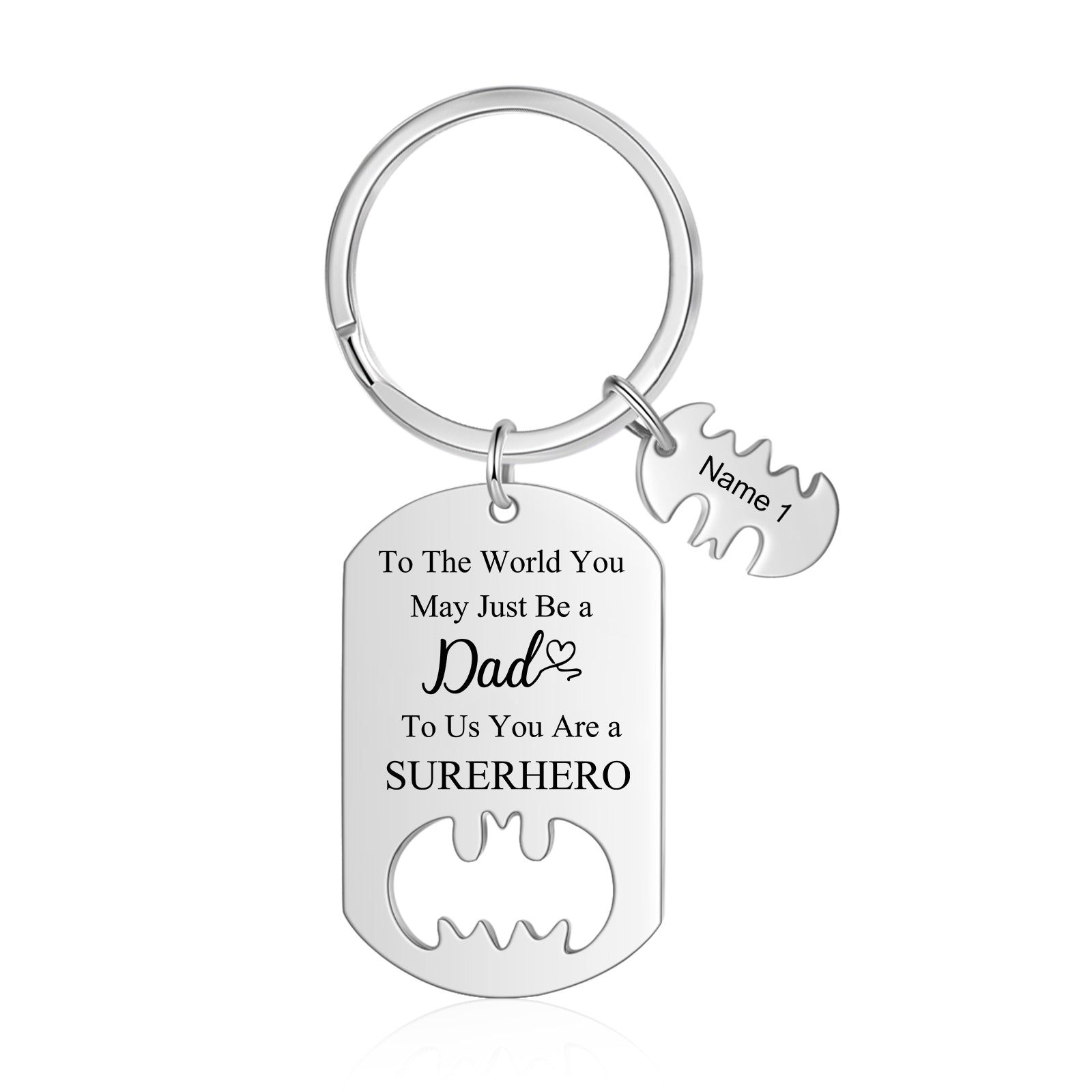 Custom Stainless Steel Keychain