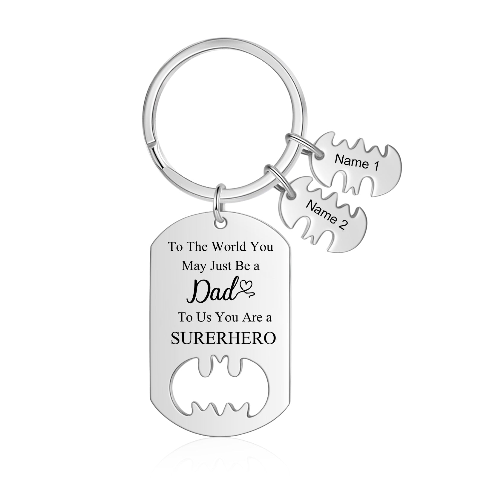 Custom Stainless Steel Keychain
