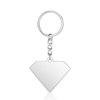 Personalized Diamond Keychain