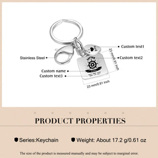 Custom Name Keychain
