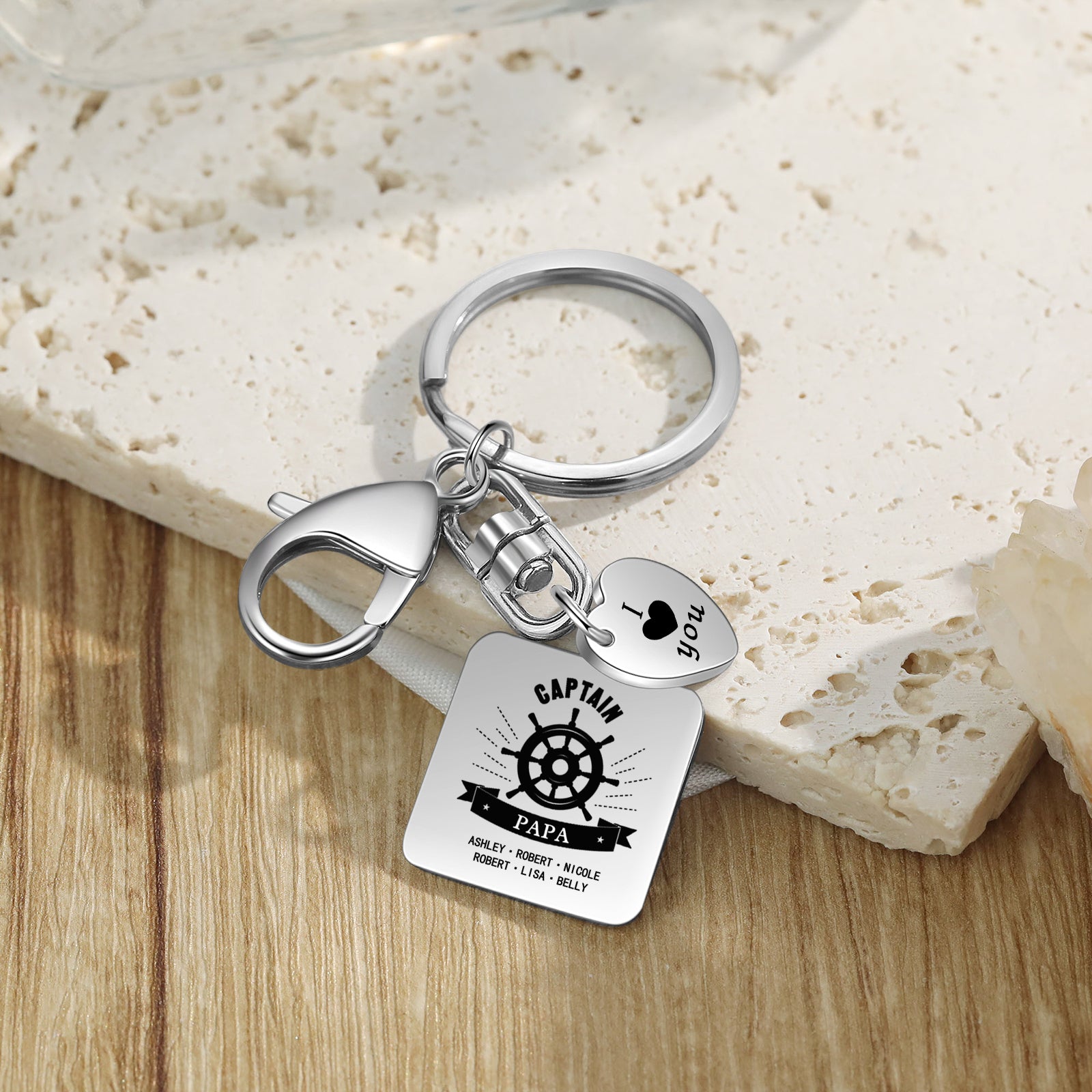 Custom Name Keychain