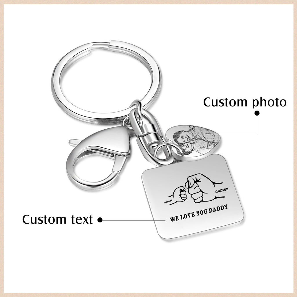 Custom Stainless Steel Keychain