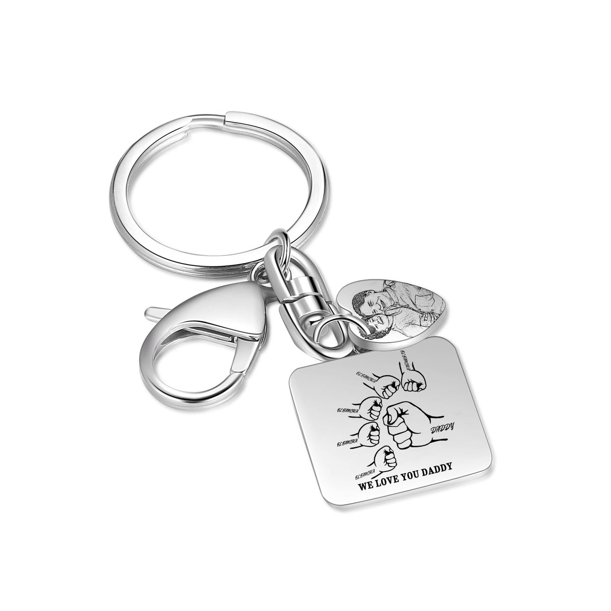 Custom Stainless Steel Keychain