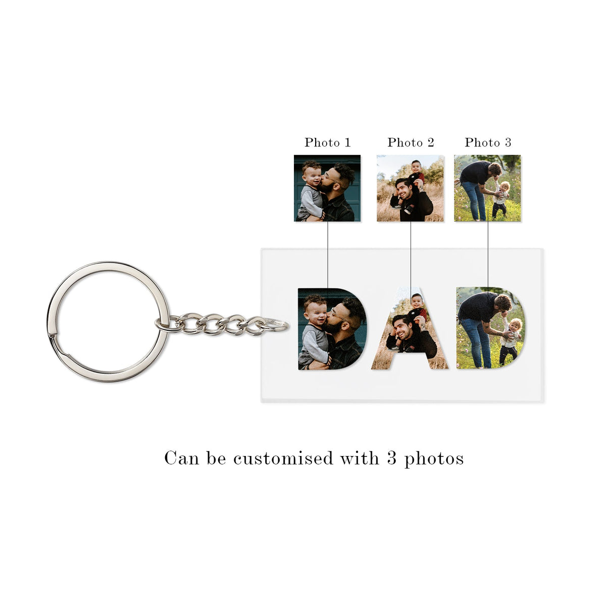 Custom Photo Keychain