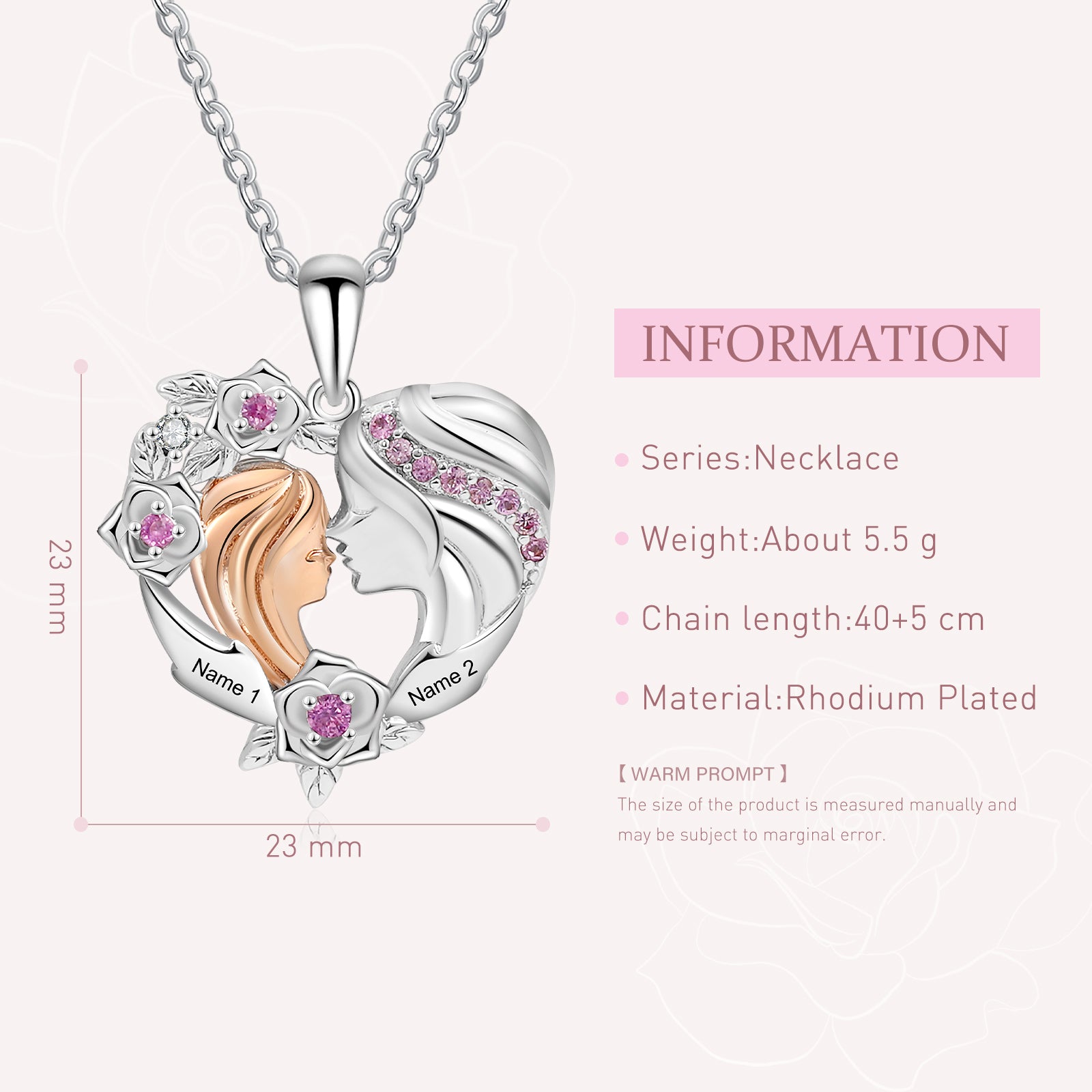 Custom Heart Necklace