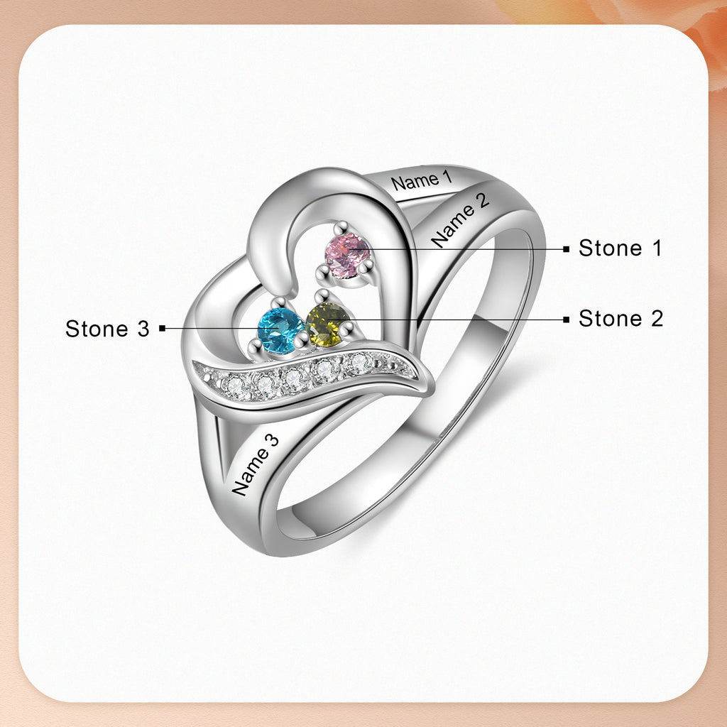 Custom Heart Ring