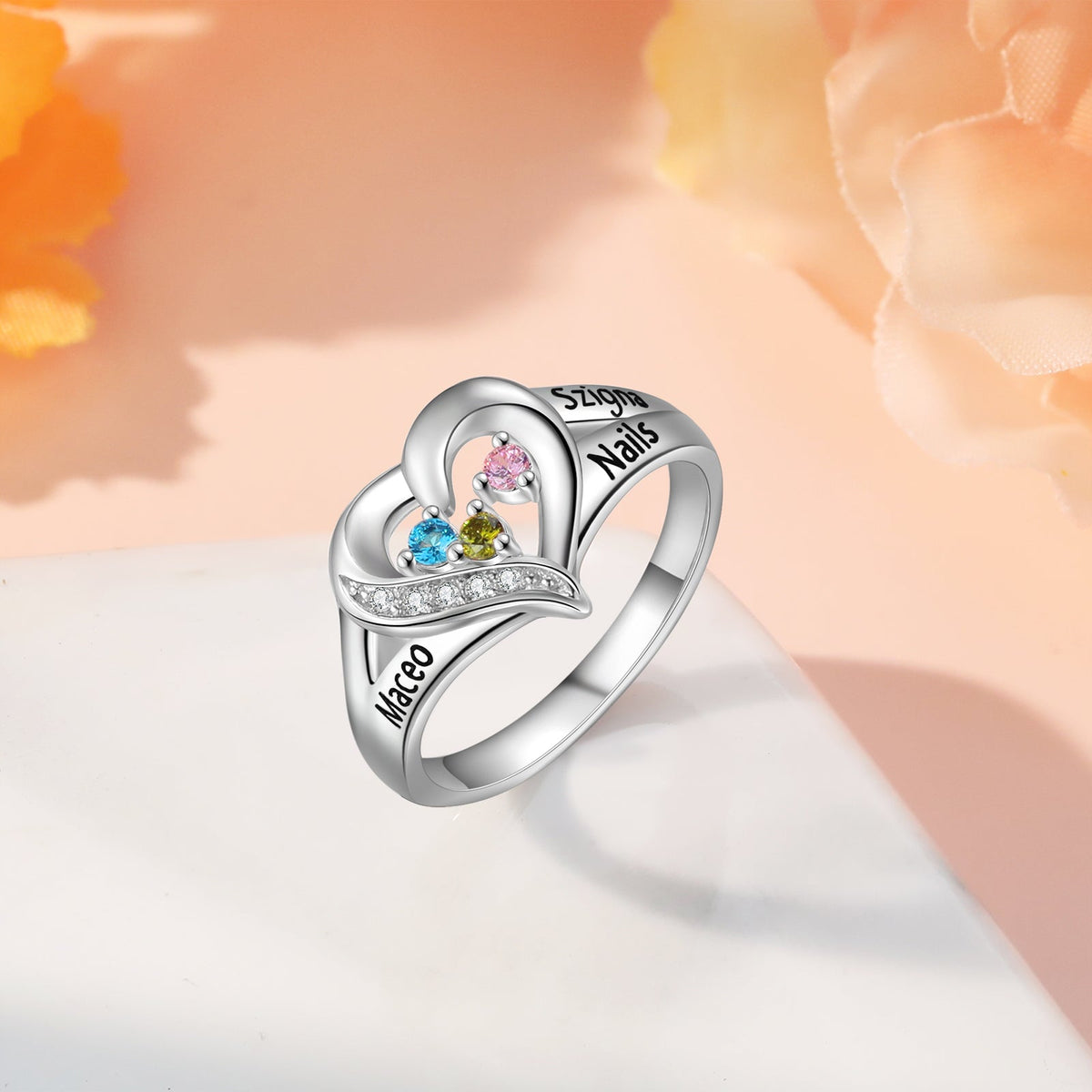 Custom Heart Ring