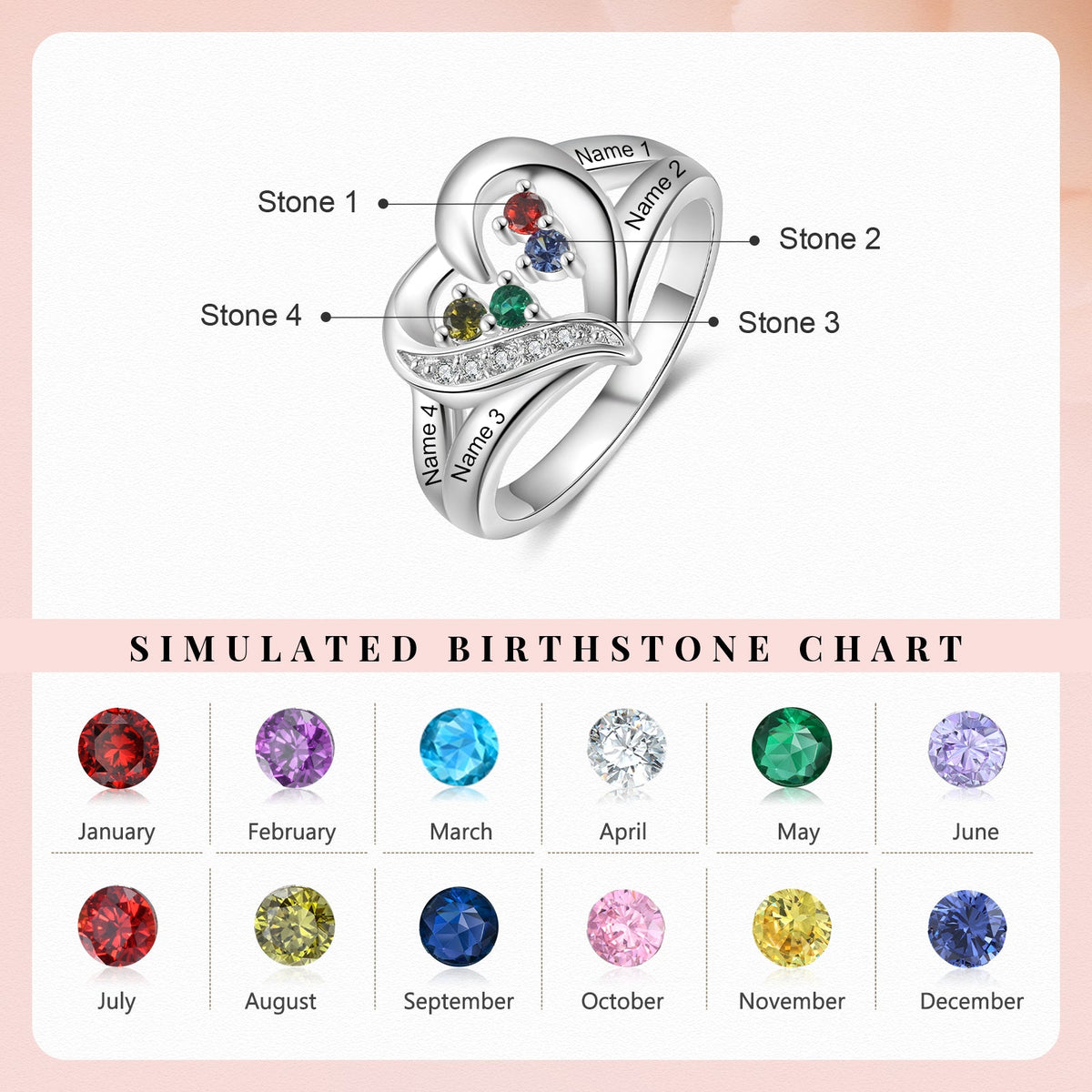 Custom Heart Ring