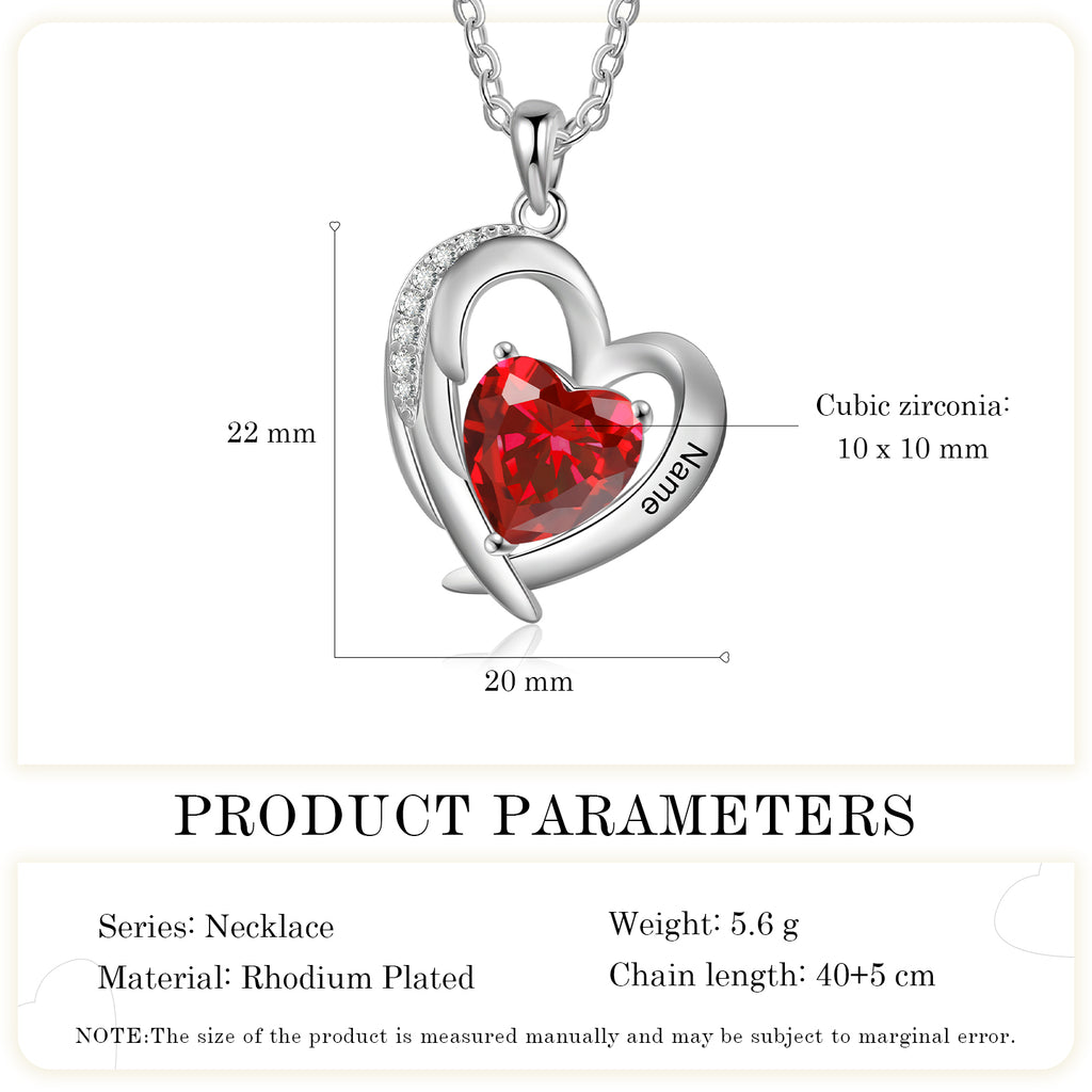 Custom Heart Necklace
