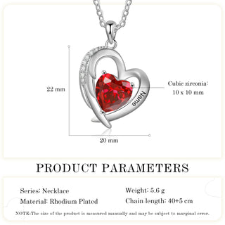 Custom Heart Necklace