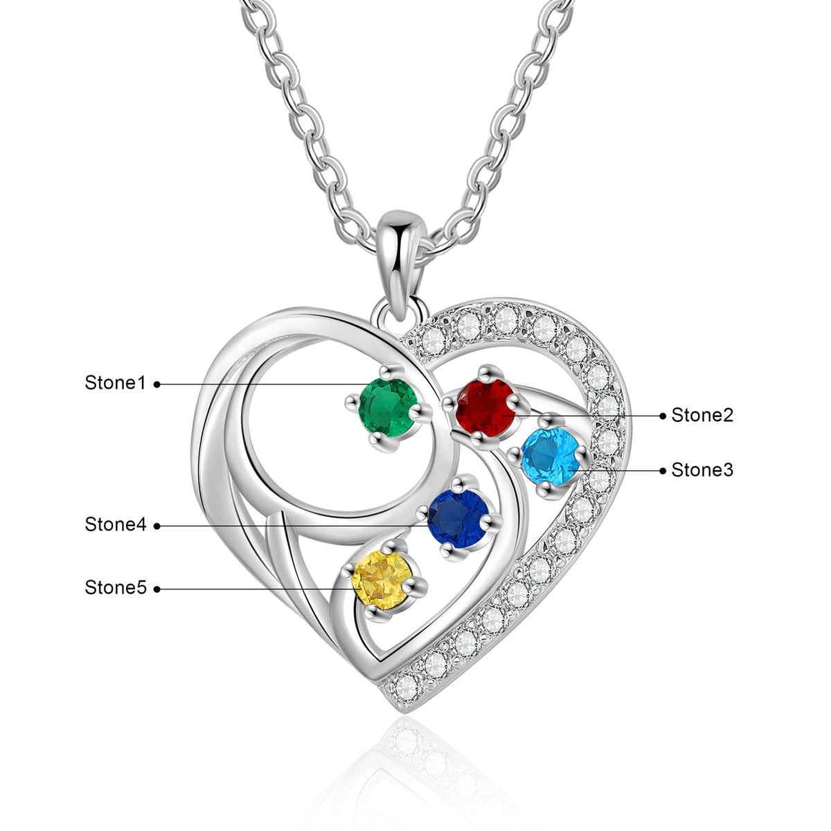 Custom Heart Necklace