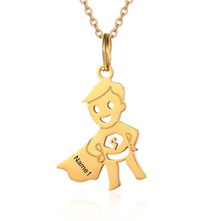 Custom Name Boy Necklace