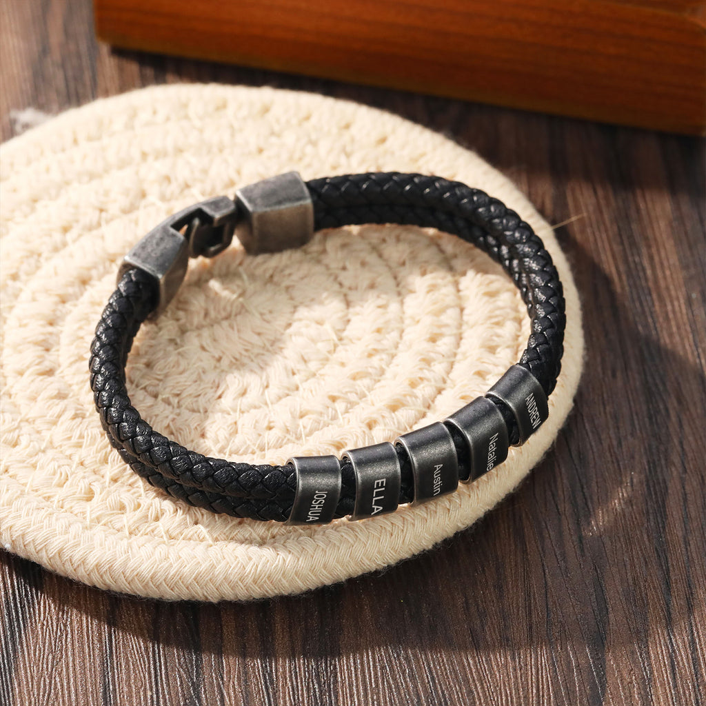 Custom Leather Bracelet