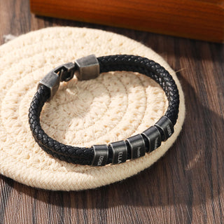 Custom Leather Bracelet