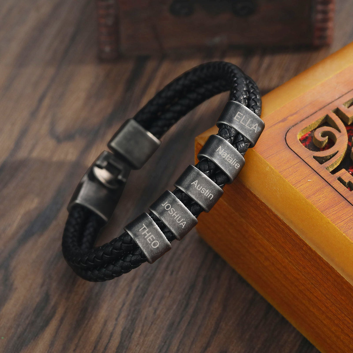 Custom Leather Bracelet