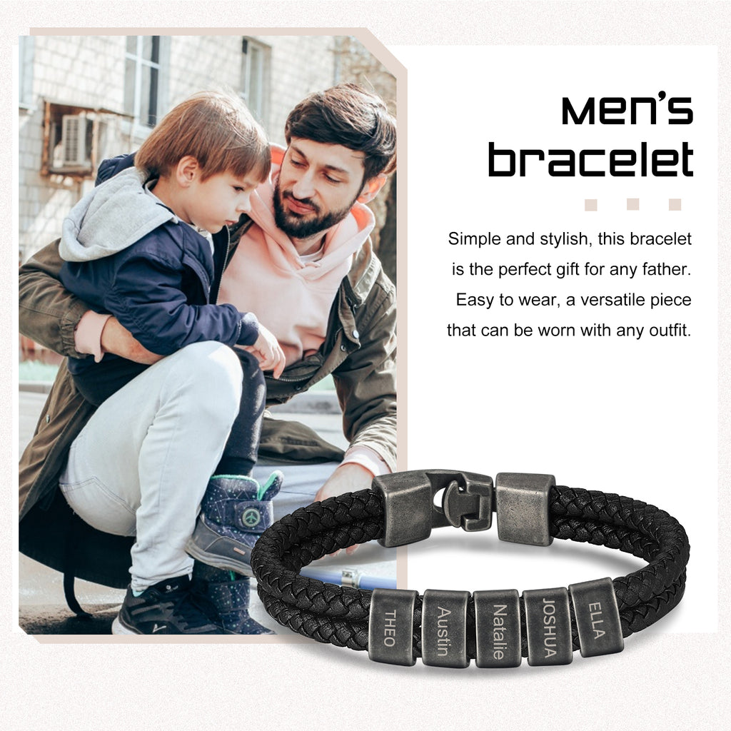 Custom Leather Bracelet