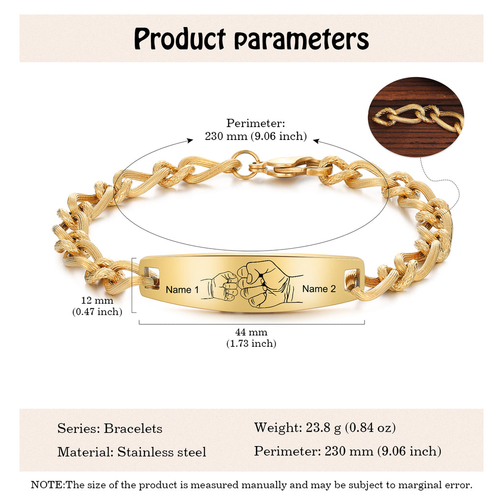 Custom Stainless Steel Bracelet