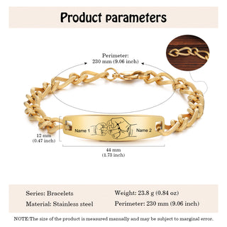 Custom Stainless Steel Bracelet