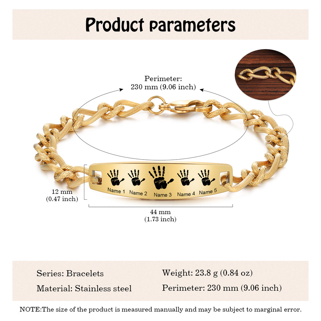 Custom Stainelss Steel Bracelet