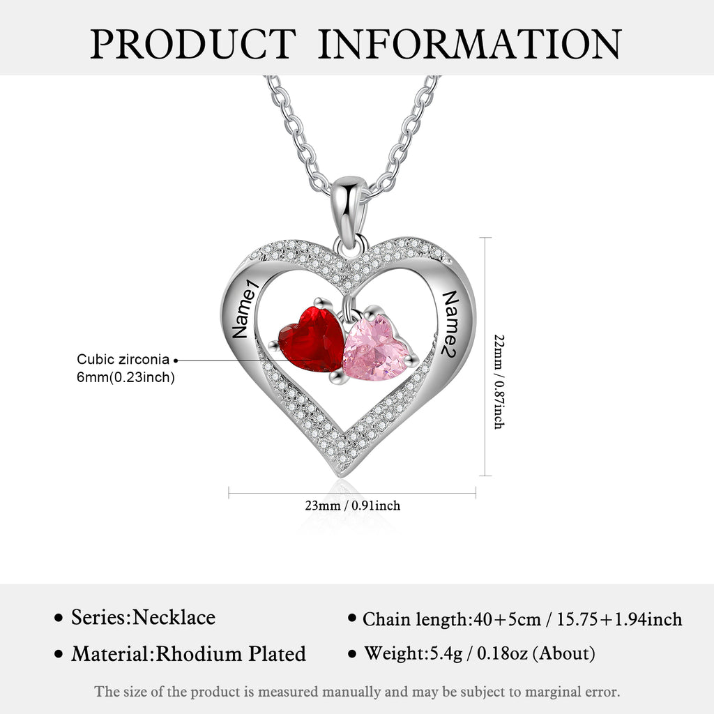 Custom Heart Necklace