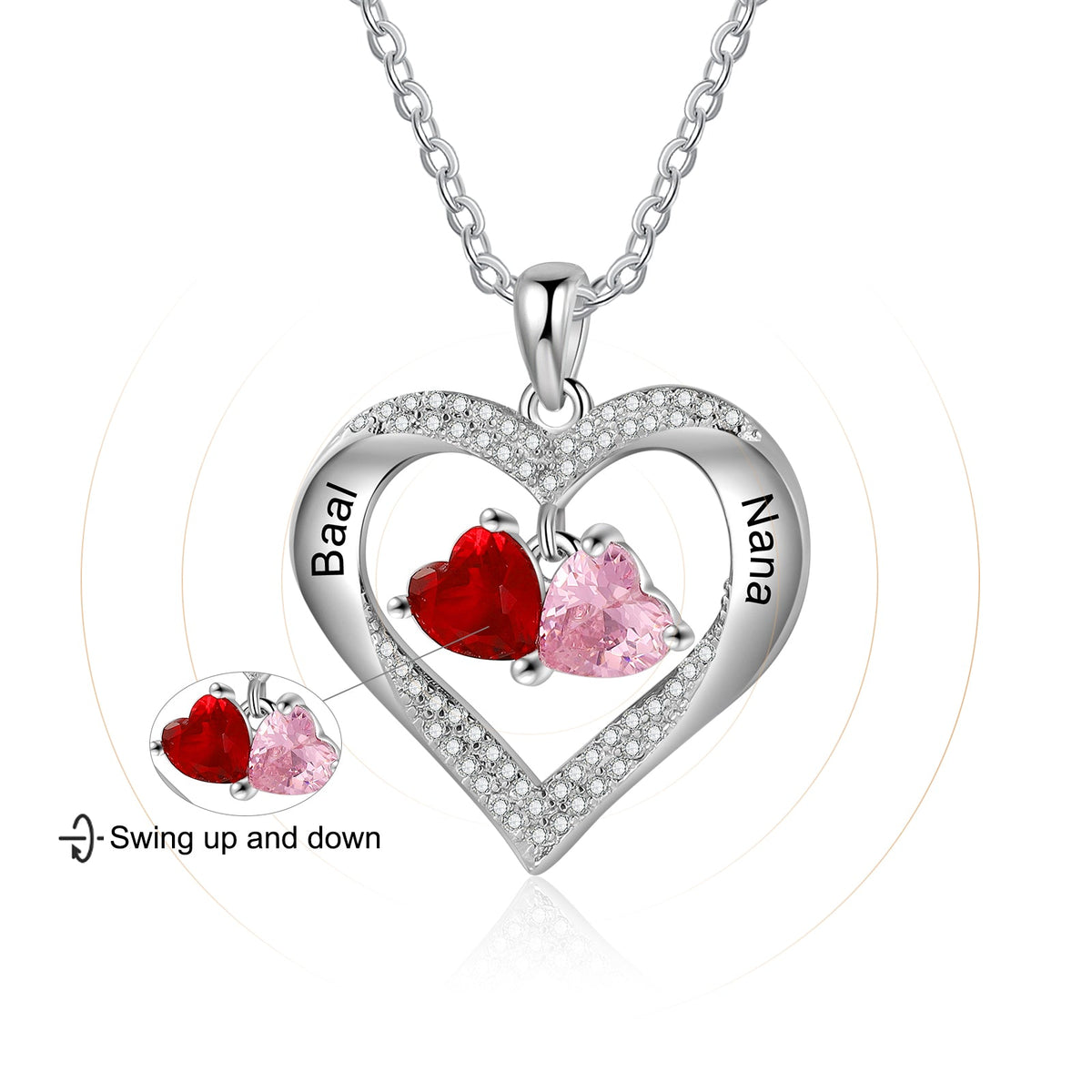 Custom Heart Necklace