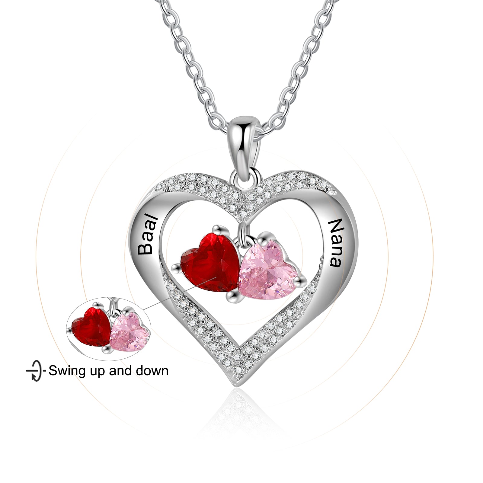 Custom Heart Necklace