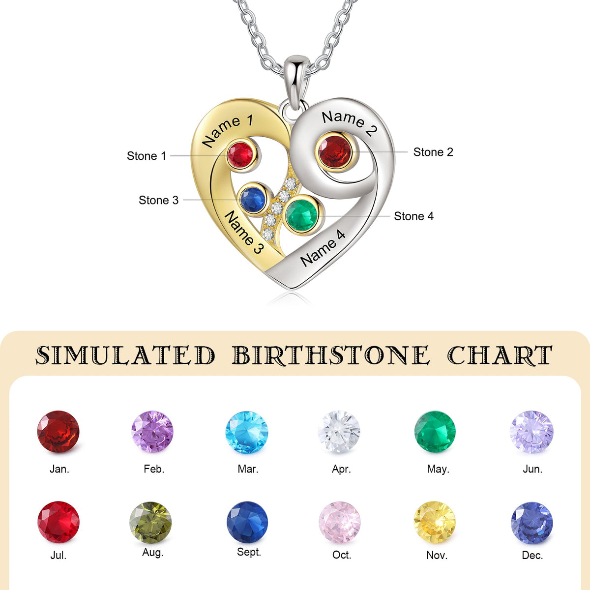 Custom Heart Necklace