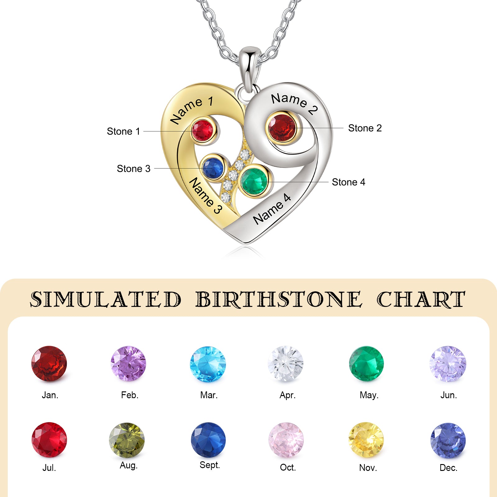 Custom Heart Necklace
