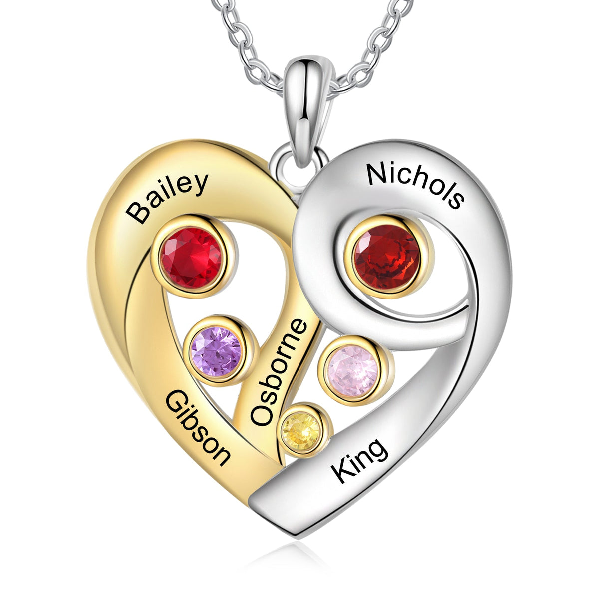 Custom Heart Necklace