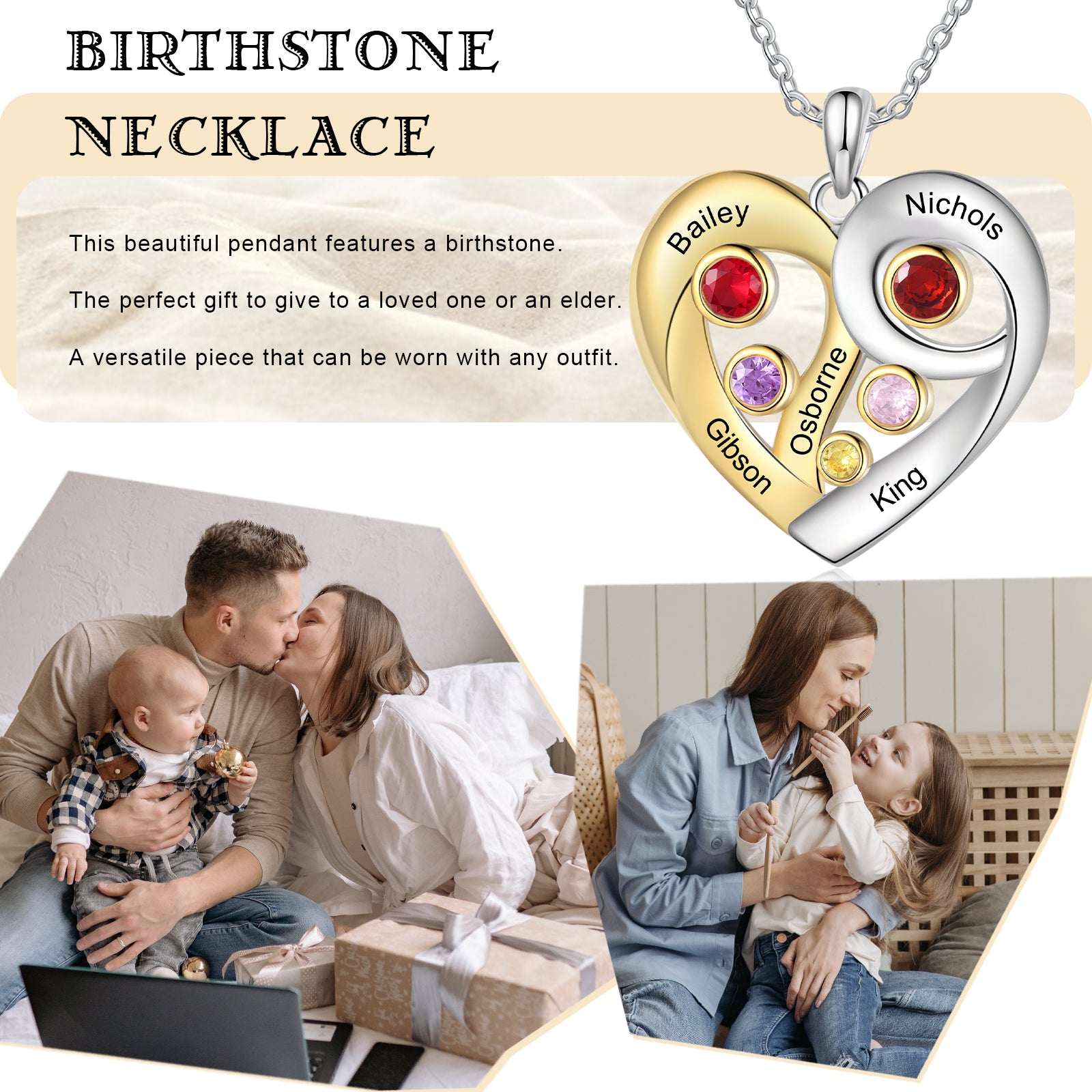 Custom Heart Necklace