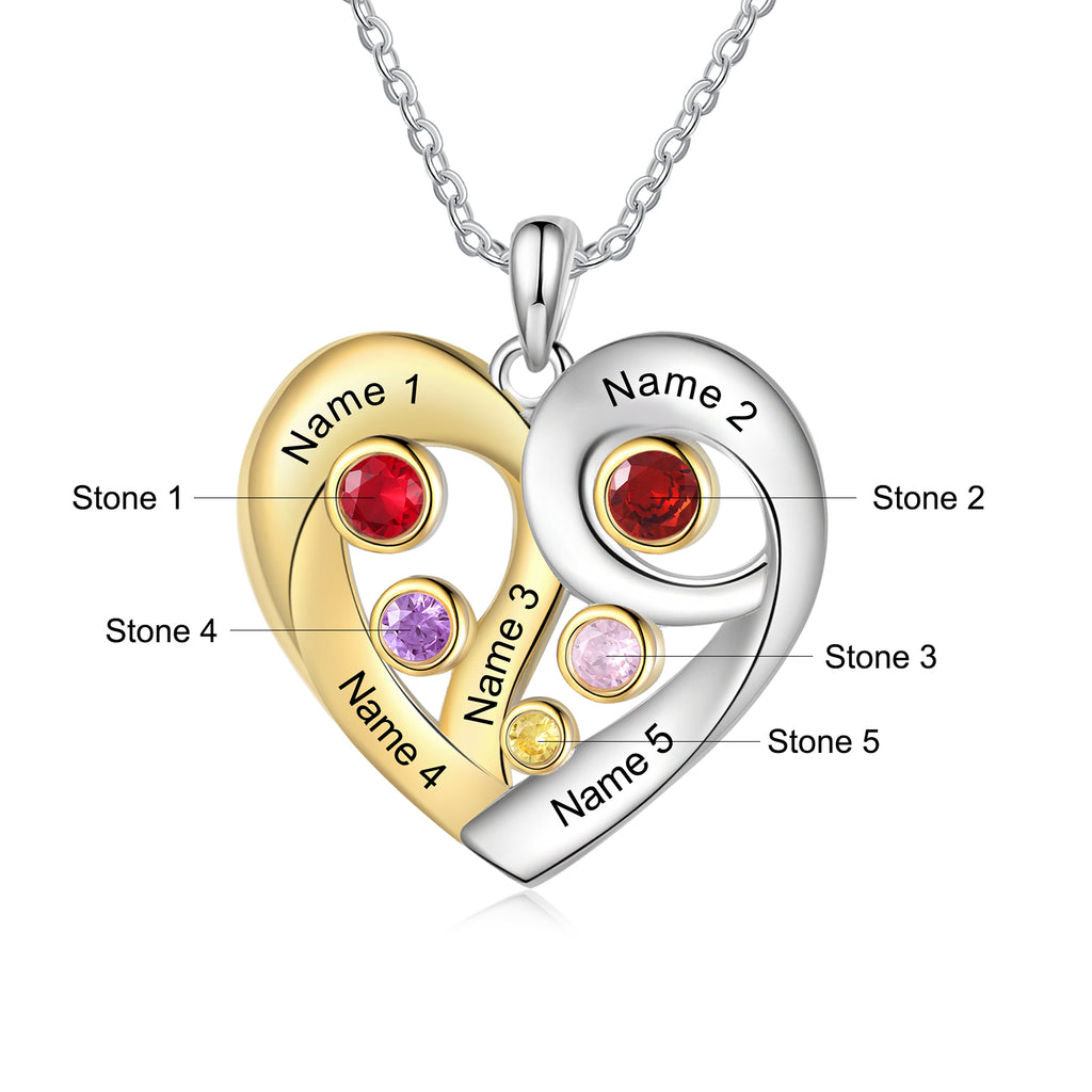 Custom Heart Necklace
