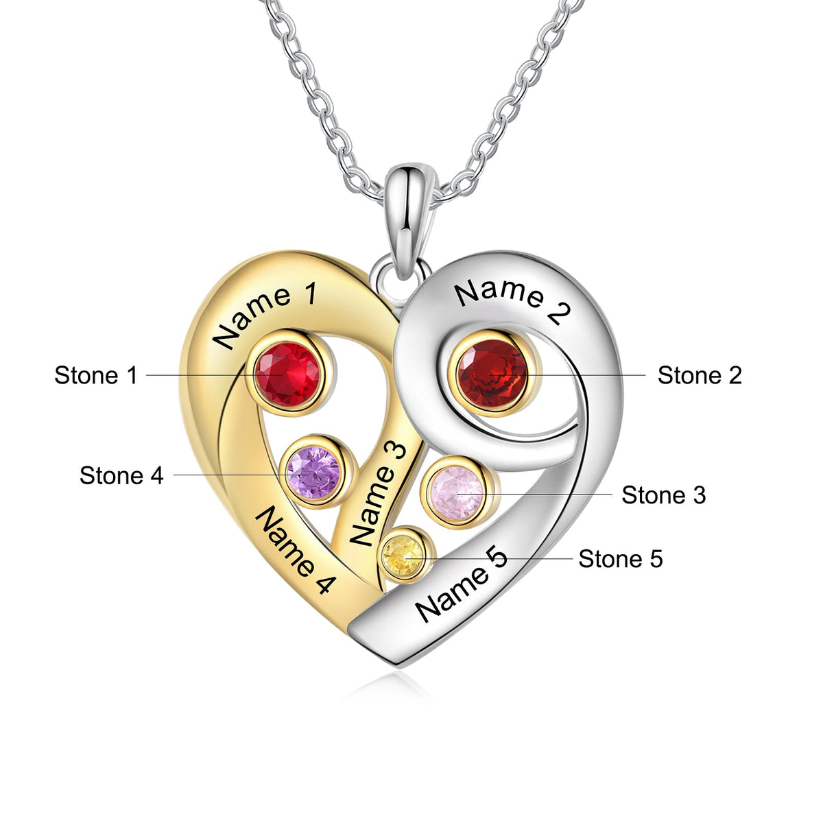 Custom Heart Necklace