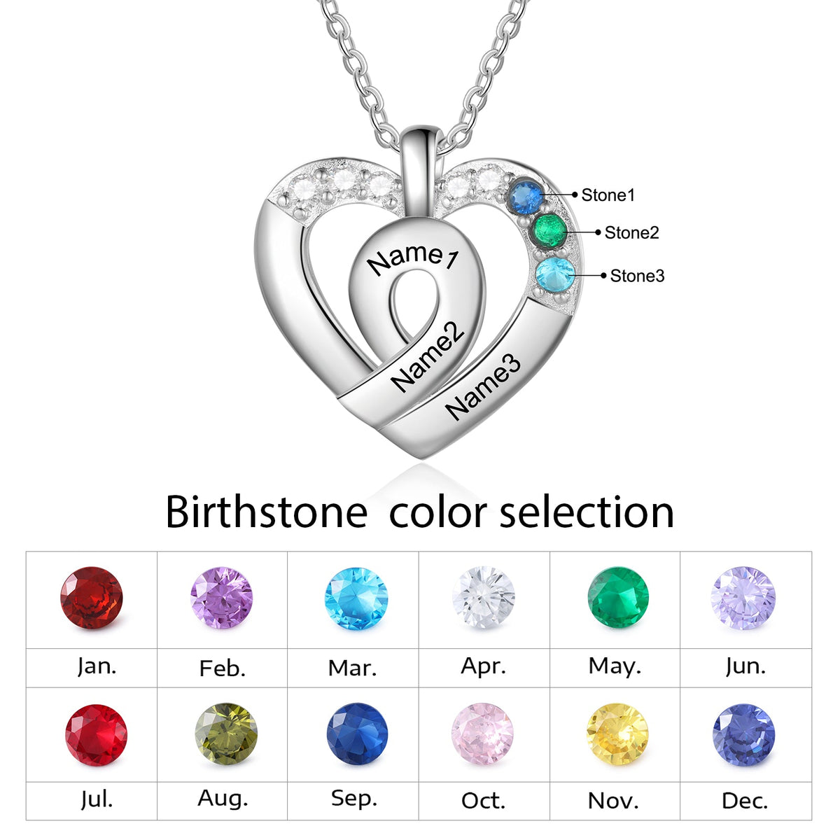 Custom Heart Necklace