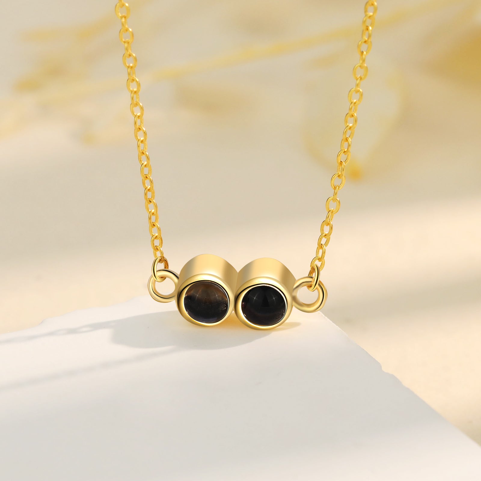 Custom Photo Projection Necklace