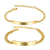 Custom Name Couple Bracelet