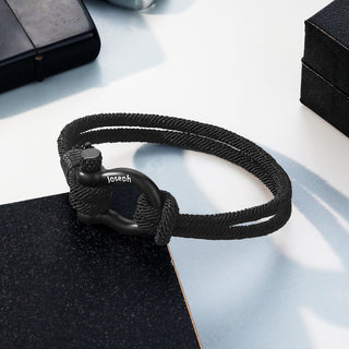 Custom Name Leather Bracelet