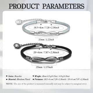 Infinity Bracelet For Couples