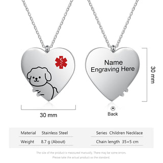 Custom Animal Necklace for Child