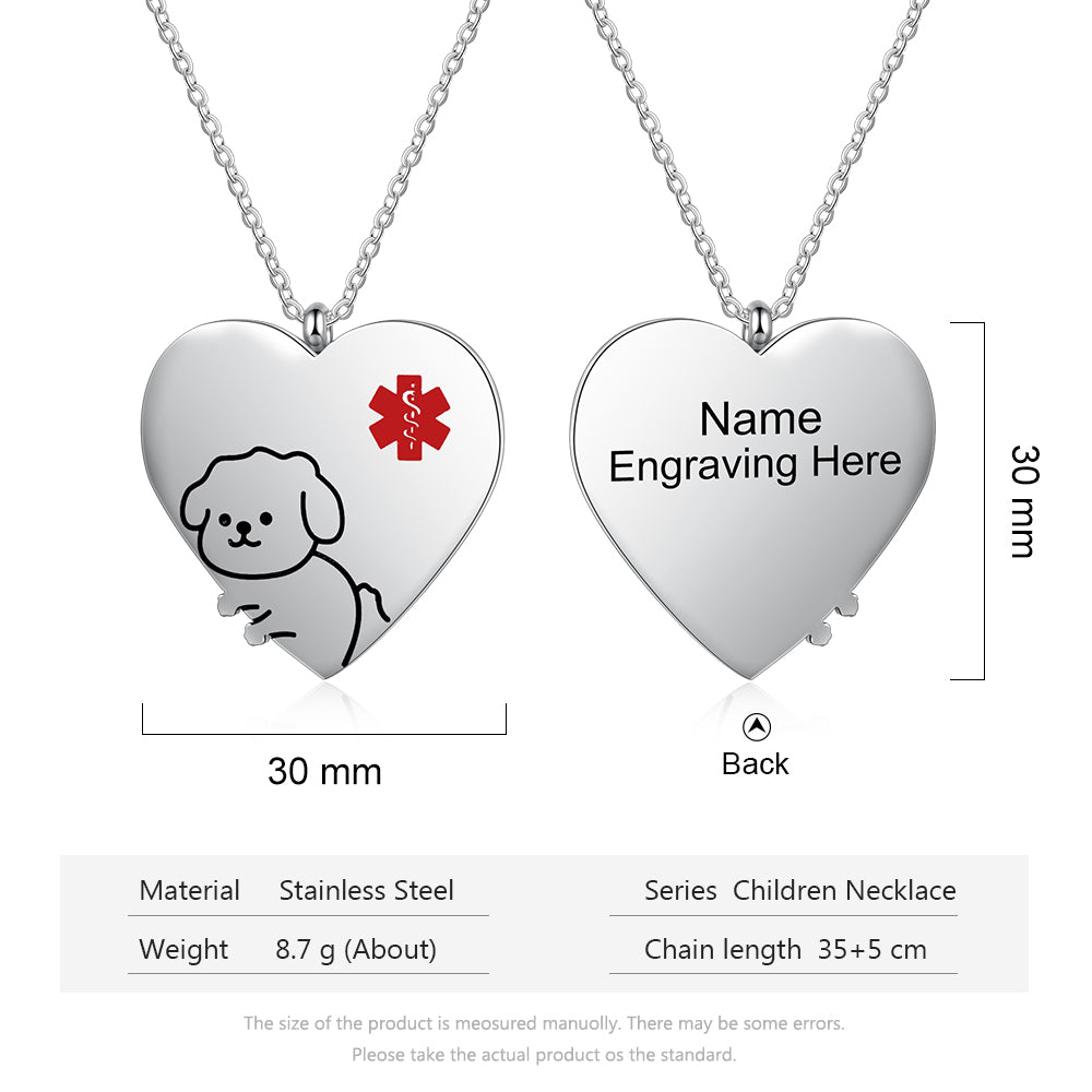 Custom Animal Necklace for Child