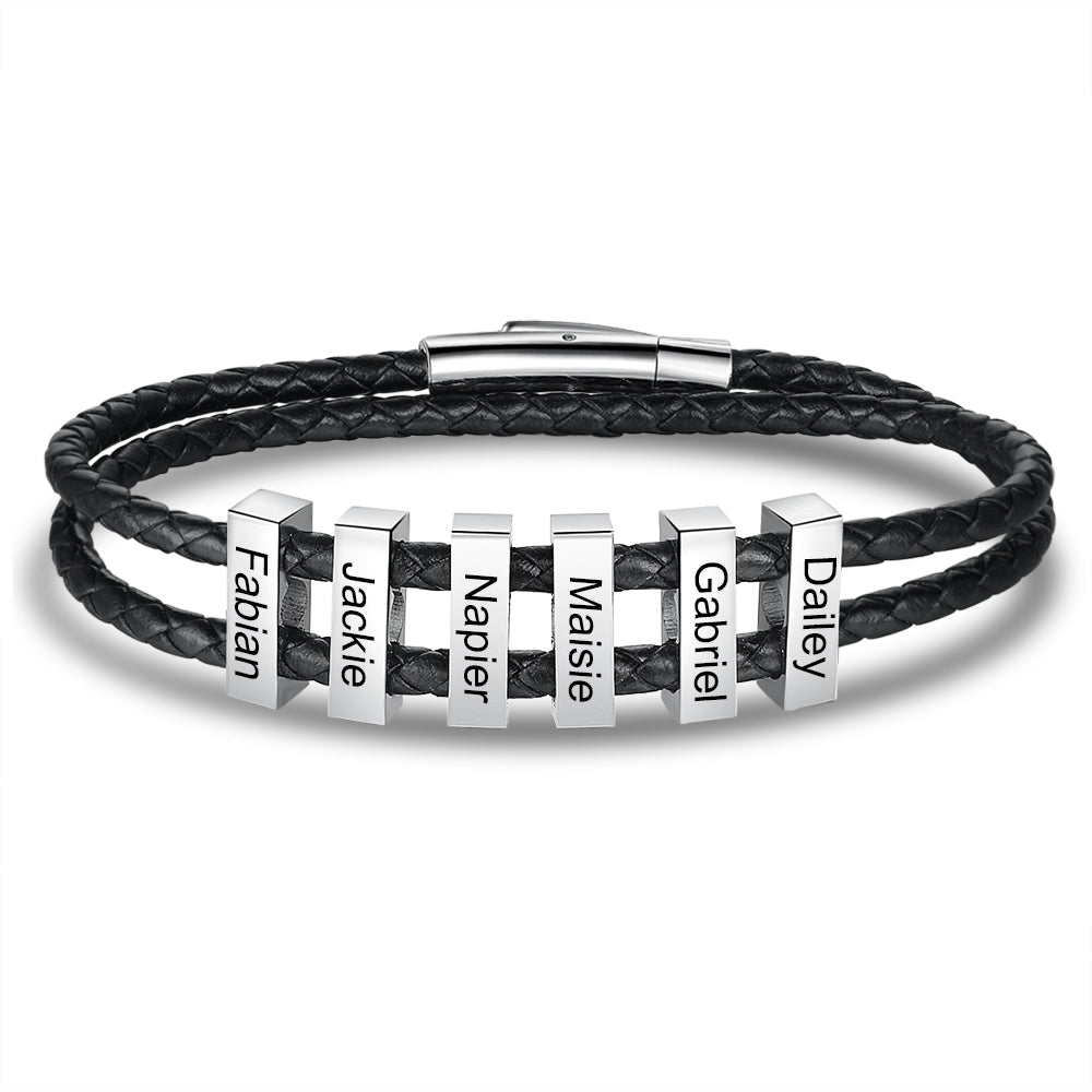 Custom Leather Bracelet