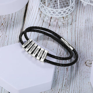 Custom Leather Bracelet