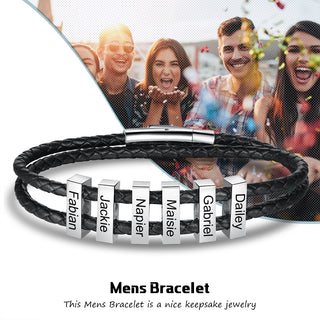 Custom Leather Bracelet