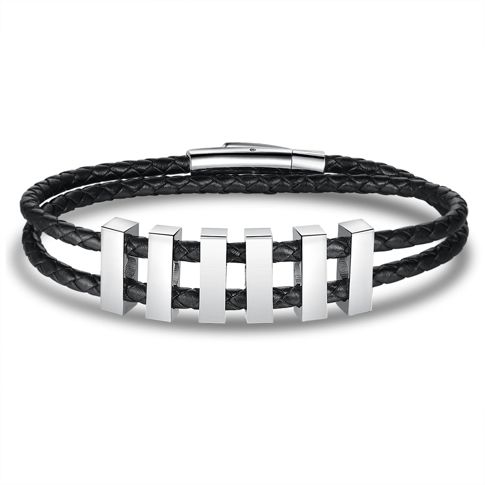 Custom Leather Bracelet
