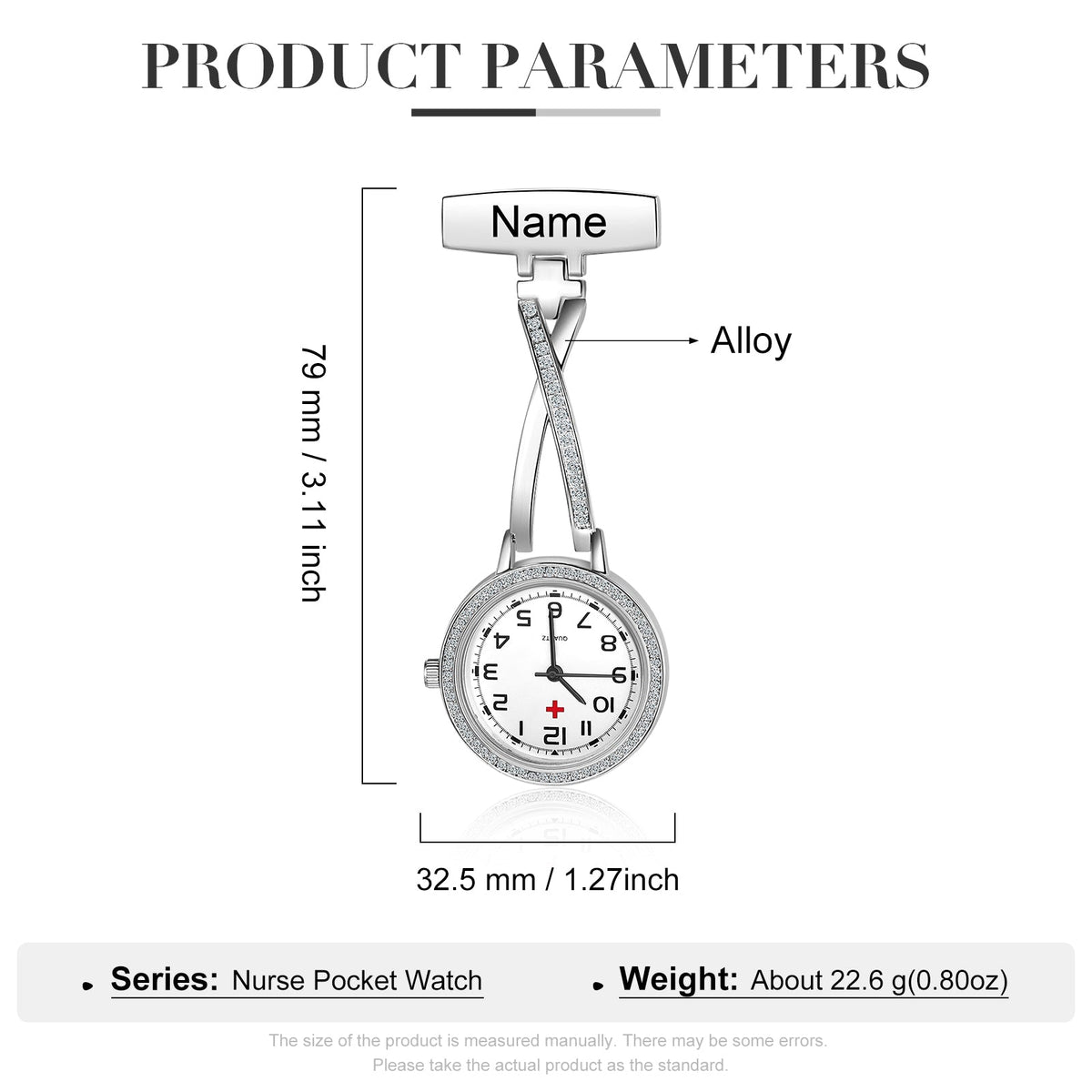 Custom Nurse Pocket Watch