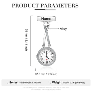 Custom Nurse Pocket Watch