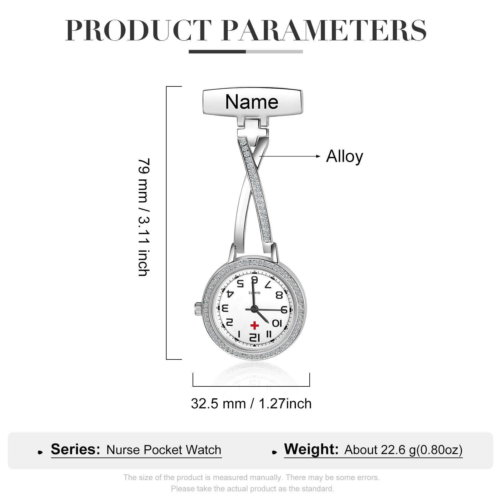 Custom Nurse Pocket Watch