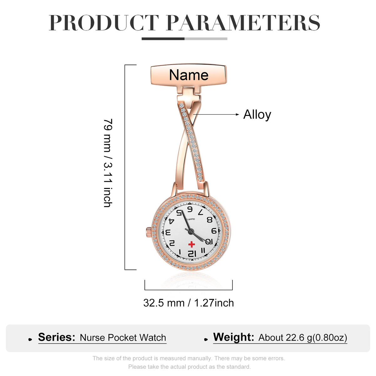 Custom Nurse Pocket Watch